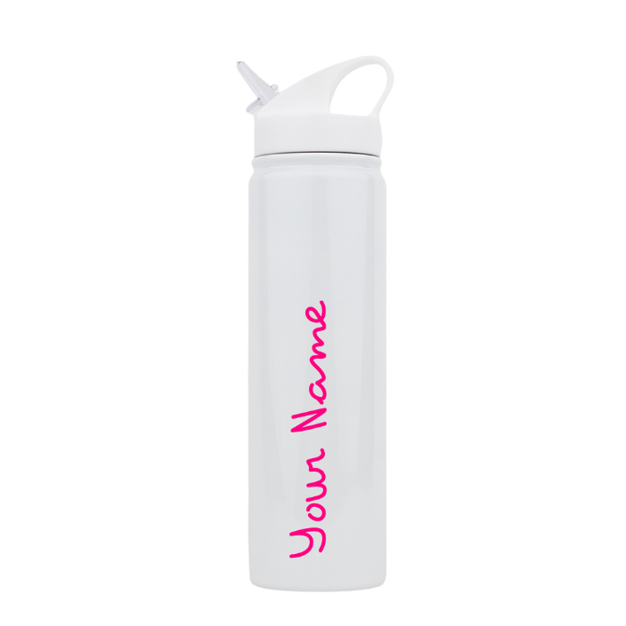 Love Island Water Bottle USA Peacock