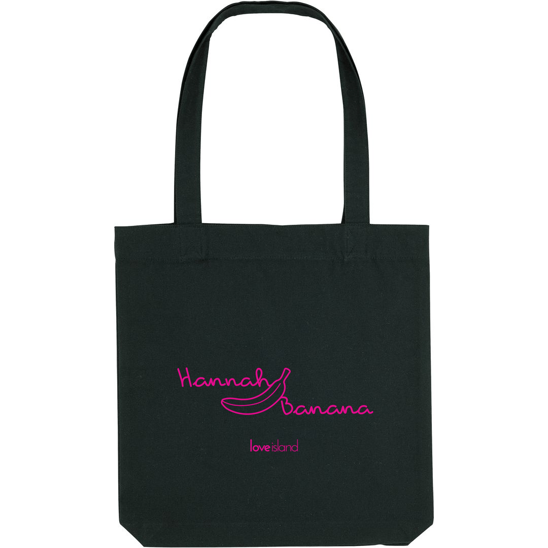 Black Printed Bag Front