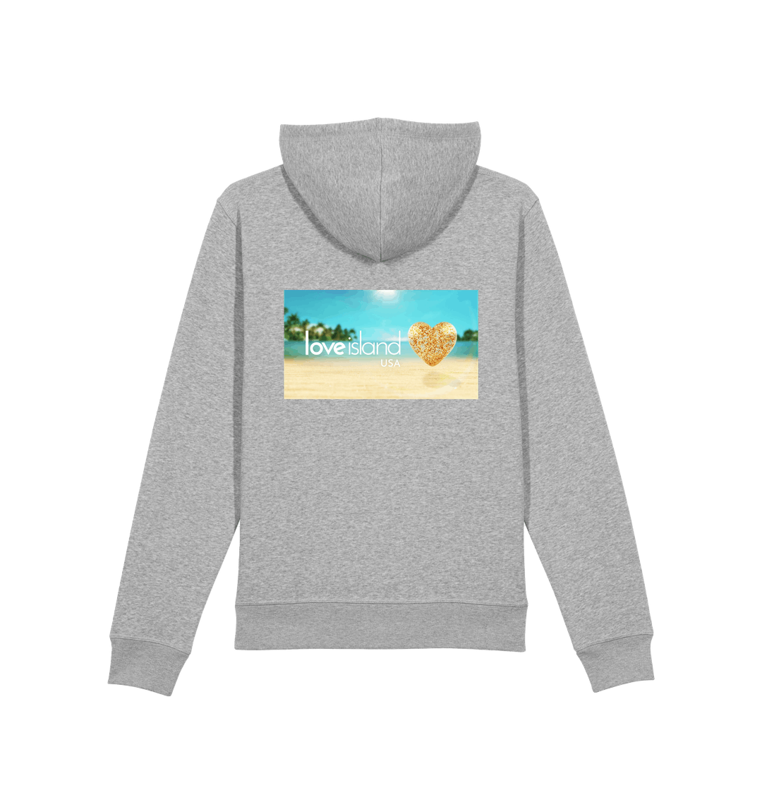 Heather Grey Printed Sweater