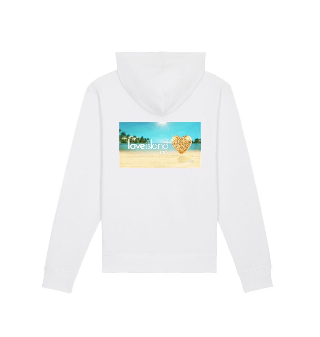 White Printed Sweater