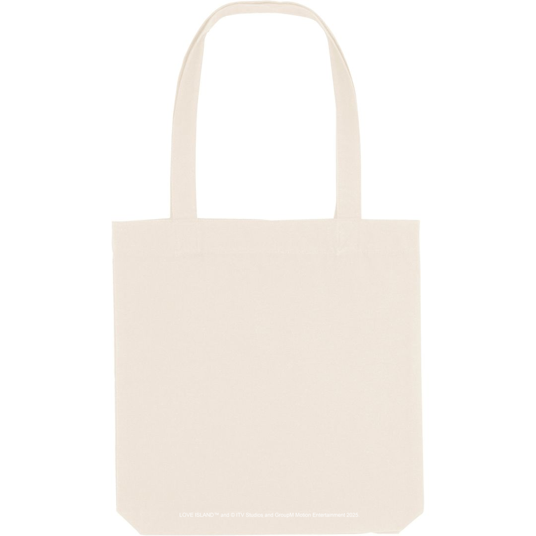 Natural Printed Bag Back
