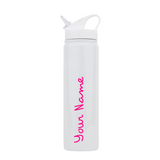 Love Island Water Bottle USA Peacock